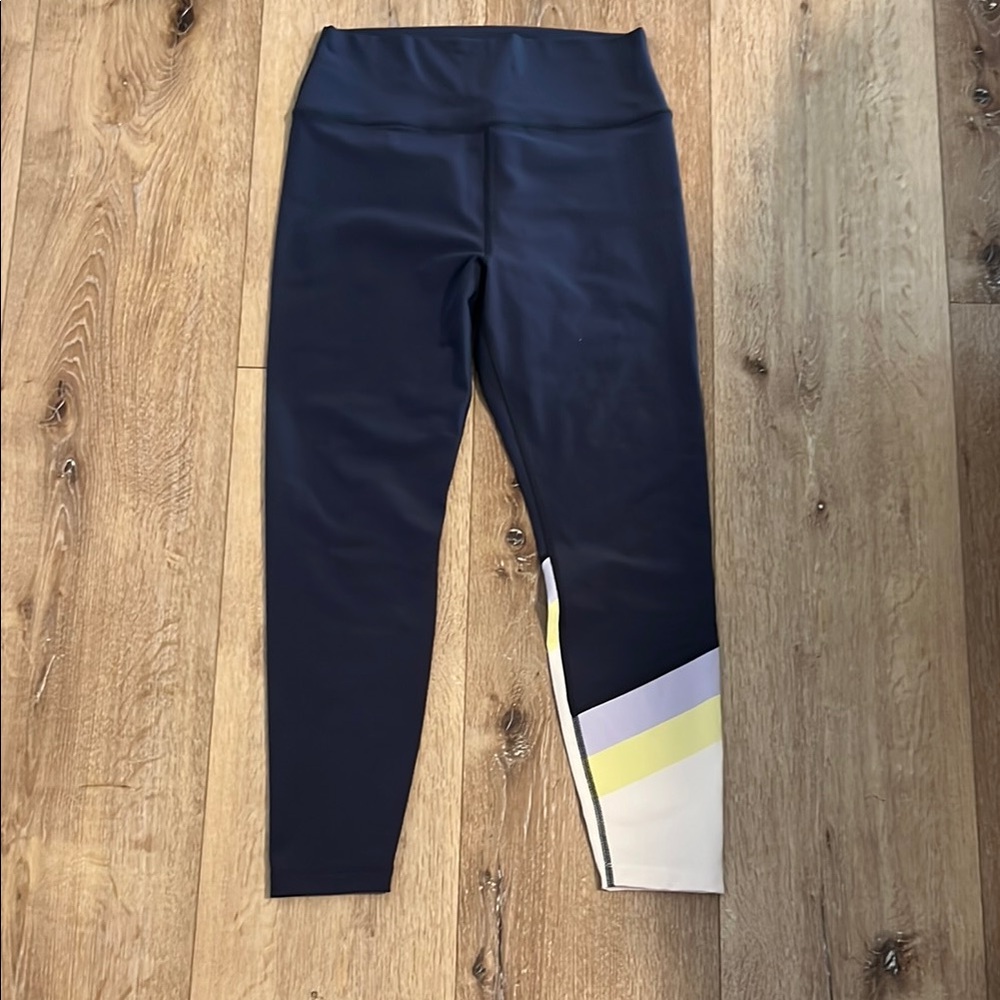 Peloton Navy and Multicolor Leggings
